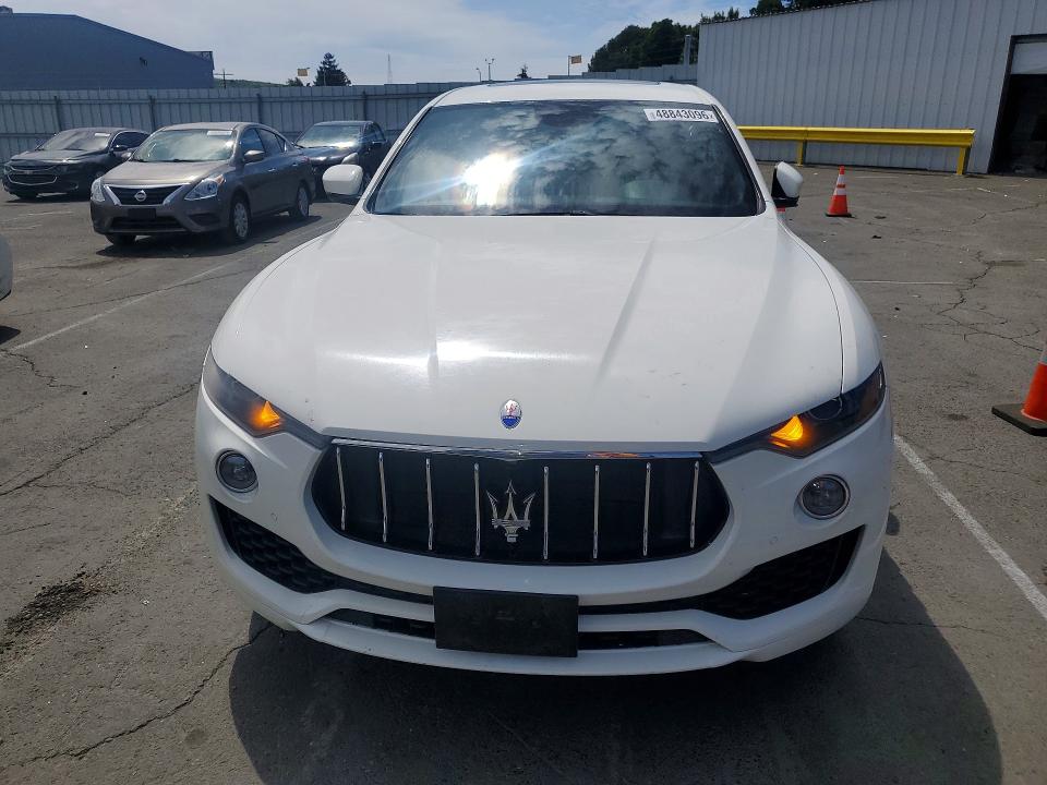 2020 Maserati Levante VIN ZN661YUA9LX344817 COPART salvage auction — REAR END, Ca - Salvage Certificate, sold $8,900 on 2026-07-17 (photo 5)