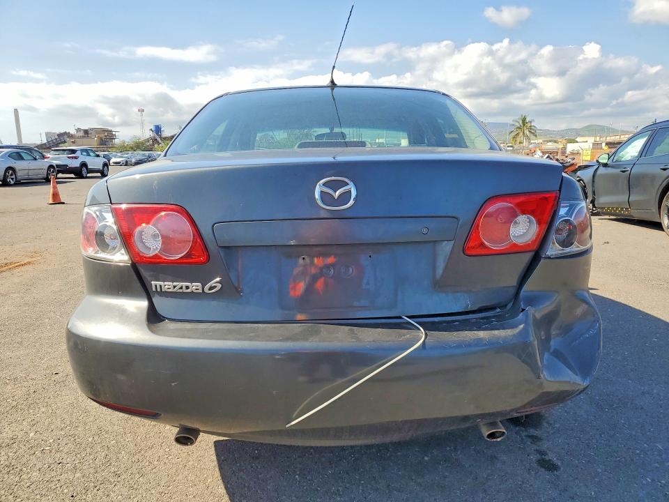 2005 Mazda 6 VIN 1YVFP80C655M59679 COPART salvage auction — REAR END, Hi - Certificate Of Salvage, sold $70 on 2026-07-20 (photo 6)