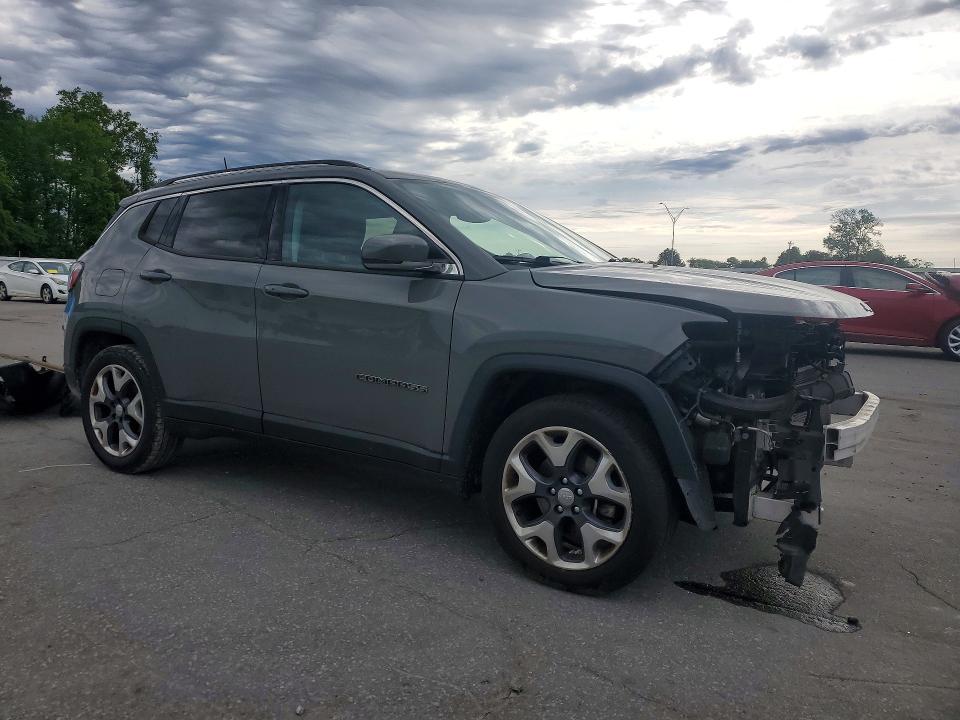 2021 Jeep Compass VIN 3C4NJCCB9MT528243 COPART salvage auction — FRONT END, Nc - Salvage Certificate Of Title, sold $2,700 on 2026-07-02 (photo 4)