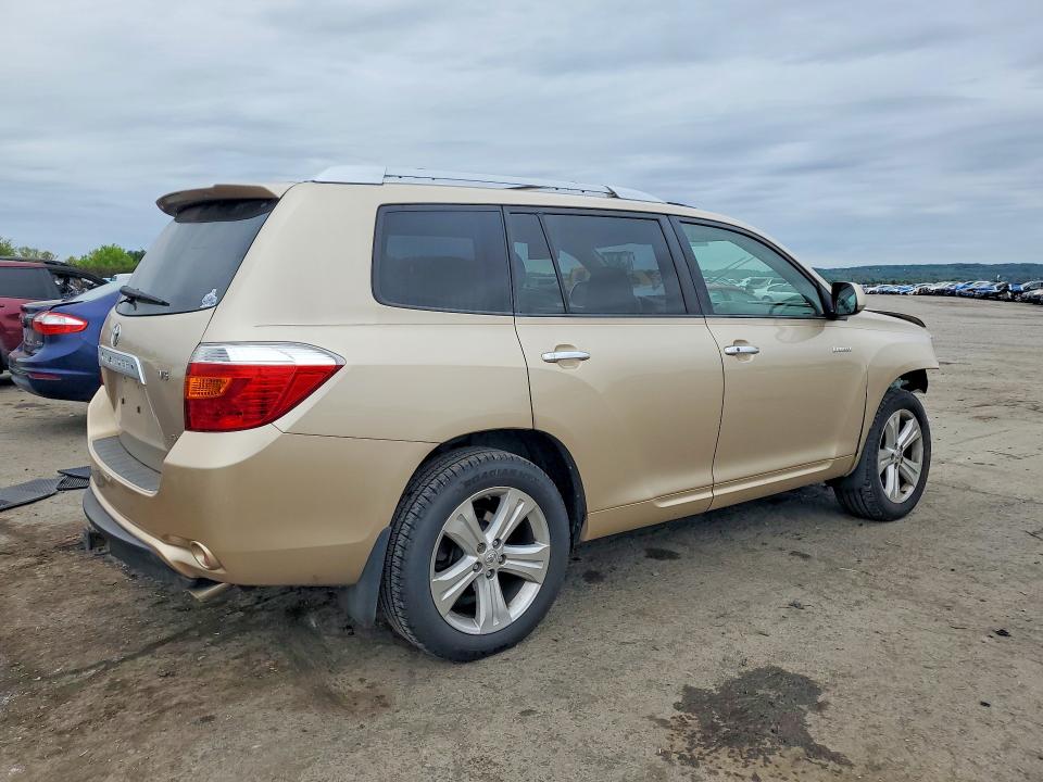 2008 Toyota Highlander VIN JTEES42A082044931 COPART salvage auction — FRONT END, PA - CERTIFICATE OF SALVAGE, sold $2,950 on 2026-07-17 (photo 3)