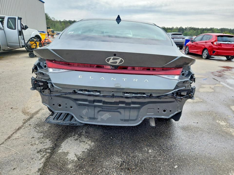 2025 Hyundai Elantra VIN KMHLL4DG3SU881951 COPART salvage auction — FRONT END, Sc - Cert Of Title-Salvage, sold $4,800 on 2026-07-13 (photo 6)
