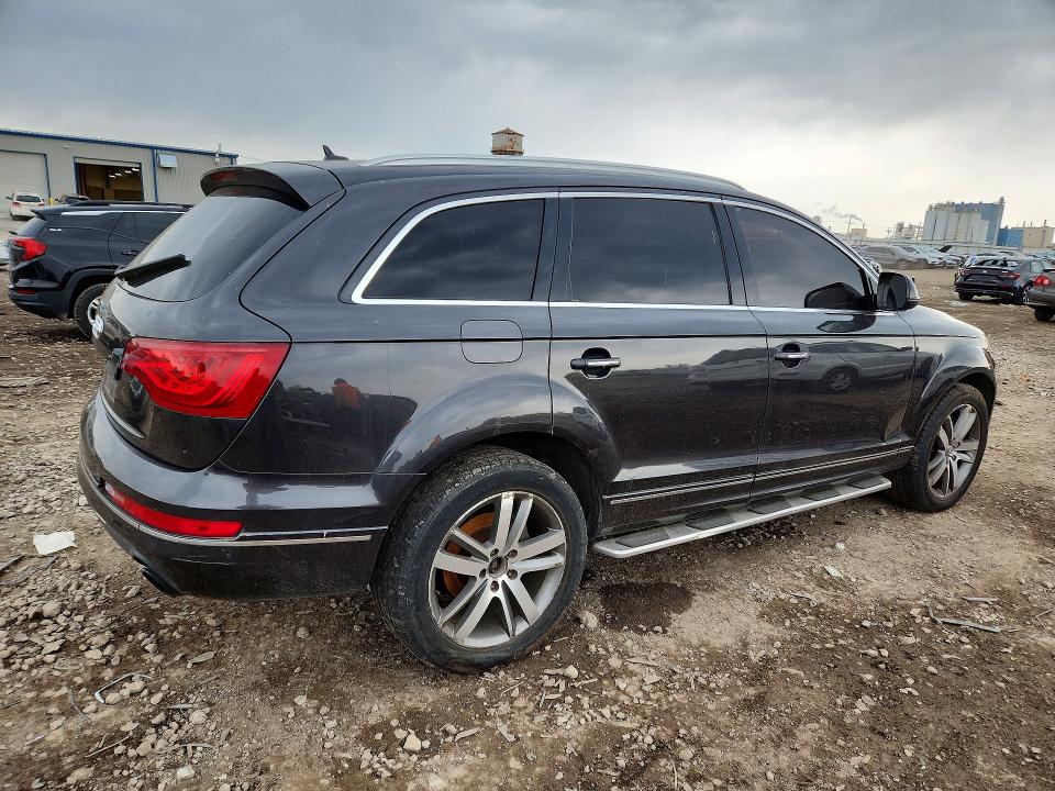 2012 Audi Q7 VIN WA1LGAFE6CD010220 COPART salvage auction — NORMAL WEAR, Il - Certificate Of Title, sold $800 on 2026-07-15 (photo 3)