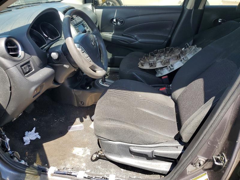 2018 Nissan Versa VIN 3N1CN7AP5JL800187 COPART salvage auction — FRONT END, Ca - Salvage Certificate, sold $375 on 2026-07-02 (photo 7)