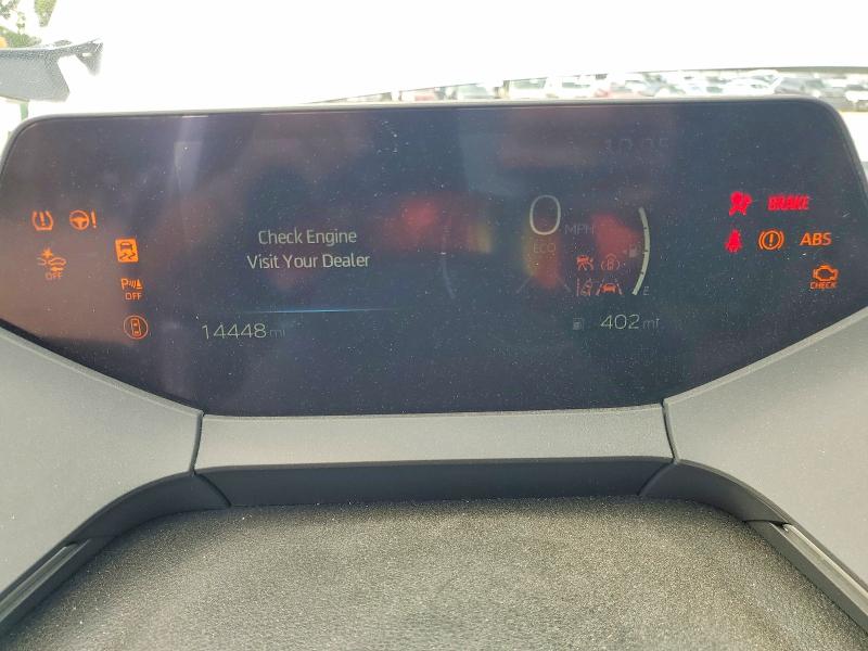 2024 Toyota Prius VIN JTDACAAU6R3045264 COPART salvage auction — FRONT END, Fl - Cert Of Title Slvg Rebuildable, sold $9,500 on 2026-07-17 (photo 9)