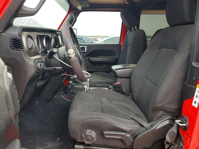 2019 Jeep Wrangler / VIN 1C4GJXAG7KW646152 COPART salvage auction — REAR END, Tx - Salvage Vehicle Title, sold $8,800 on 2026-07-09 (photo 7)