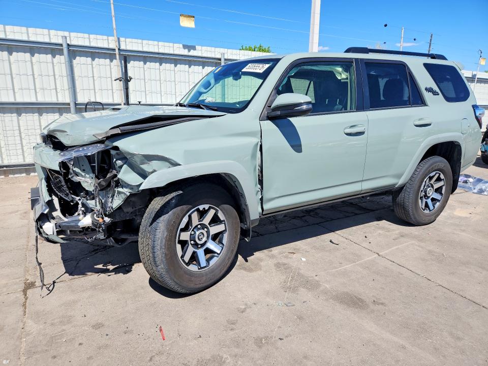 2022 Toyota 4runner VIN JTERU5JRXN6000710 COPART salvage auction — FRONT END, Co - Public - Salvage Title, sold $17,700 on 2026-07-02 (photo 1)