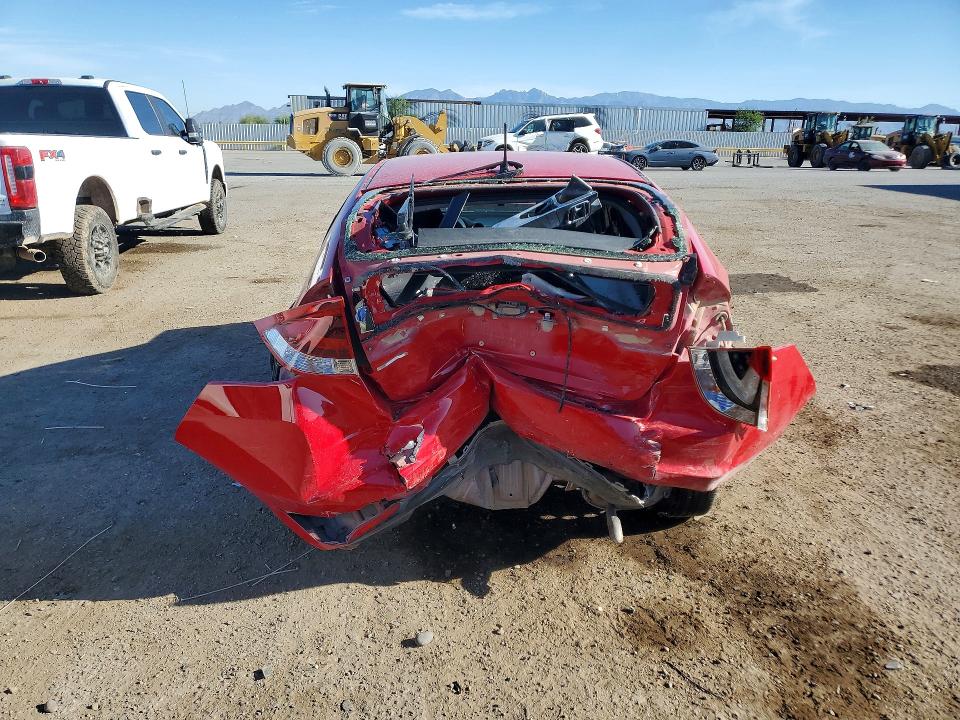 2014 Honda Insight VIN JHMZE2H39ES003184 COPART salvage auction — REAR END, Az - Cert Of Title - Salvage, sold $350 on 2026-07-06 (photo 6)