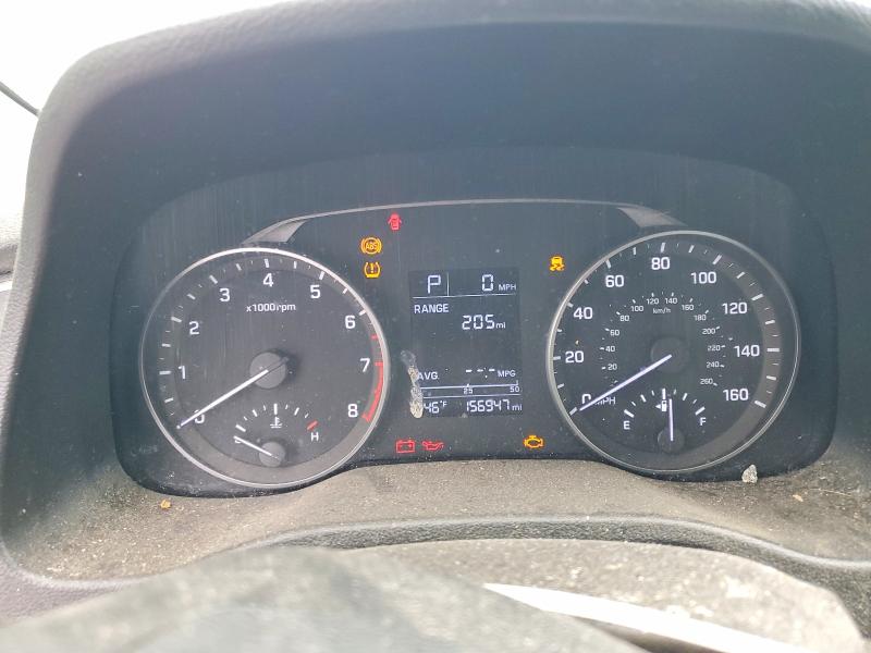 2017 Hyundai Elantra VIN 5NPD74LFXHH193616 COPART salvage auction — REAR END, Oh - Certificate Of Title, sold $1,350 on 2026-07-21 (photo 9)