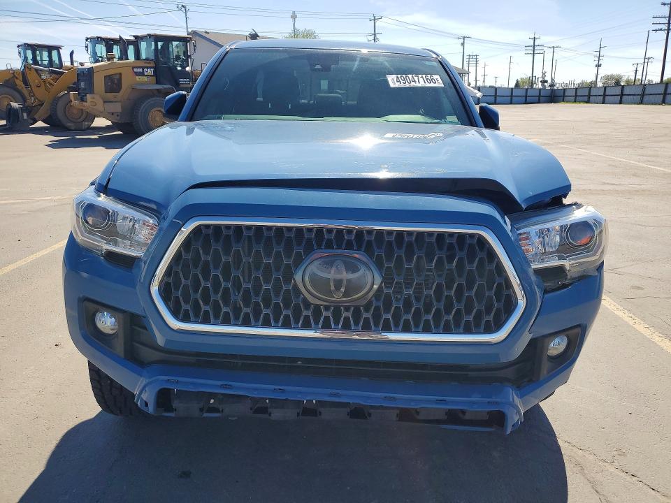 2019 Toyota Tacoma VIN 3TMCZ5ANXKM278205 COPART salvage auction — SIDE, ID - SALVAGE CERTIFICATE OF TITLE, sold $12,700 on 2026-07-30 (photo 5)
