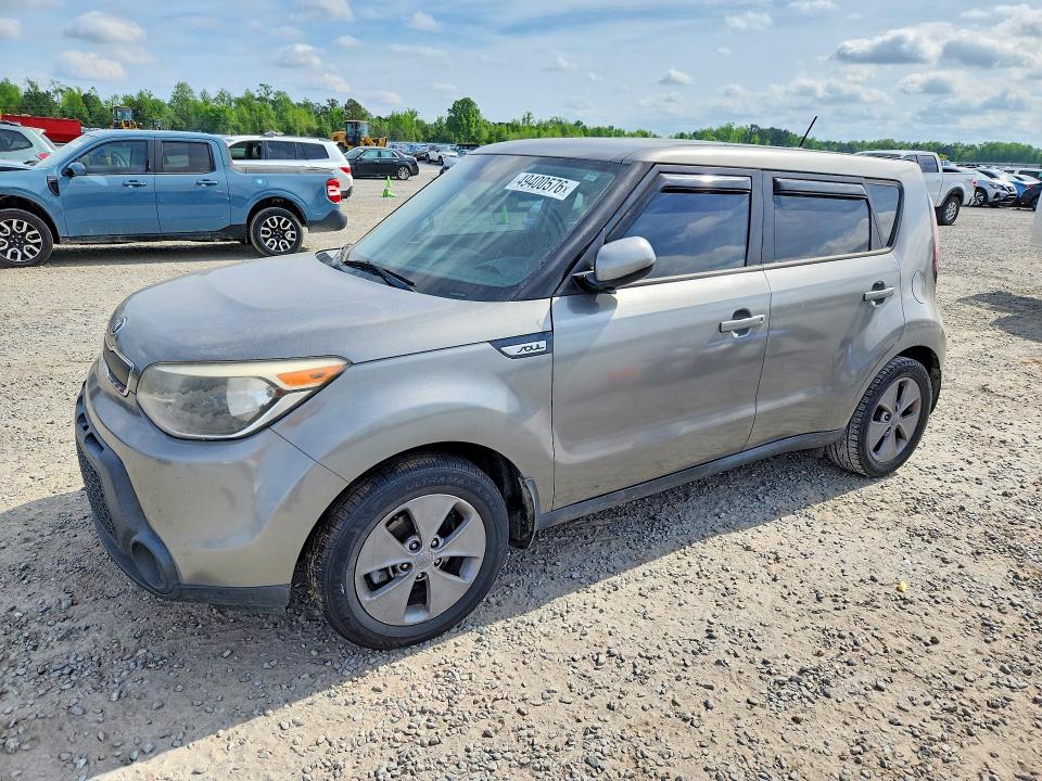 2015 Kia Soul VIN KNDJN2A25F7175748 COPART salvage auction — SIDE, Nc - Salvage Certificate Of Title, sold $425 on 2026-07-06 (photo 1)