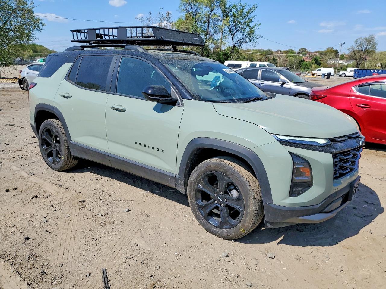 2025 Chevrolet Equinox VIN 3GNAXHEG3SL185100 COPART salvage auction — Front End, TX - CERTIFICATE OF TITLE, sold $10,300 on 2026-07-09 (photo 4)
