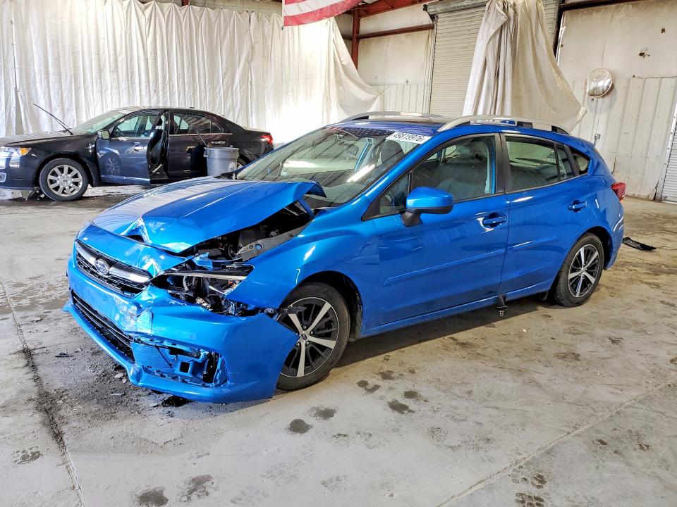 2022 Subaru Impreza VIN 4S3GTAD66N3711721 COPART salvage auction — FRONT END, Nh - Cert Of Title-Salvage, sold $2,300 on 2026-08-01 (photo 1)