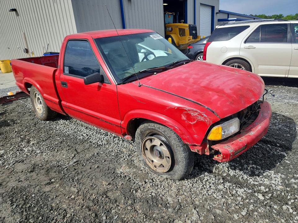 1997 Gmc Sonoma VIN 1GTCS1447V8515287 COPART salvage auction — SIDE, GA - CERT OF TITLE-SALVAGE, sold $125 on 2026-07-09 (photo 4)