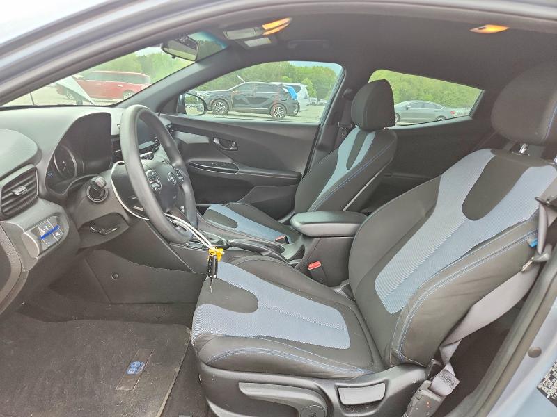 2019 Hyundai Veloster VIN KMHTG6AF6KU017374 COPART salvage auction — FRONT END, Ar - Cert Of Title-Salvage, sold $4,200 on 2026-07-06 (photo 7)