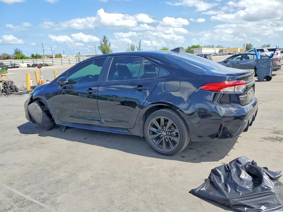 2024 Toyota Corolla VIN 5YFS4MCE2RP176837 COPART salvage auction — SIDE, Fl - Cert Of Title Slvg Rebuildable, sold $6,800 on 2026-07-06 (photo 2)