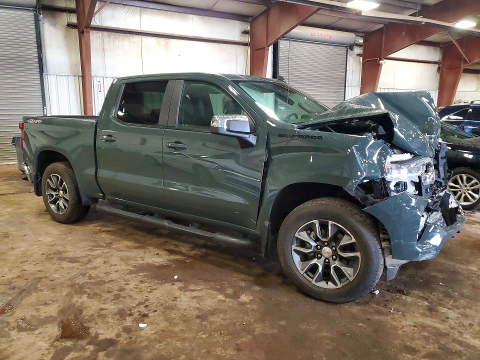 2025 Chevrolet Silverado VIN 1GCUKDED5SZ182887 COPART salvage auction — FRONT END, Mi - Certificate Of Title, sold $14,900 on 2026-07-31 (photo 4)