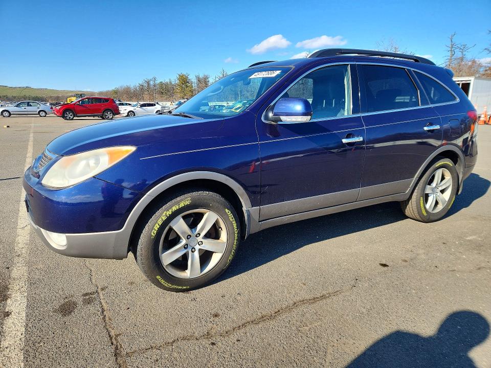 2009 Hyundai Veracruz VIN KM8NU73CX9U081602 COPART salvage auction — FRONT END, Id - Salvage Certificate Of Title, sold $1,100 on 2026-07-08 (photo 1)