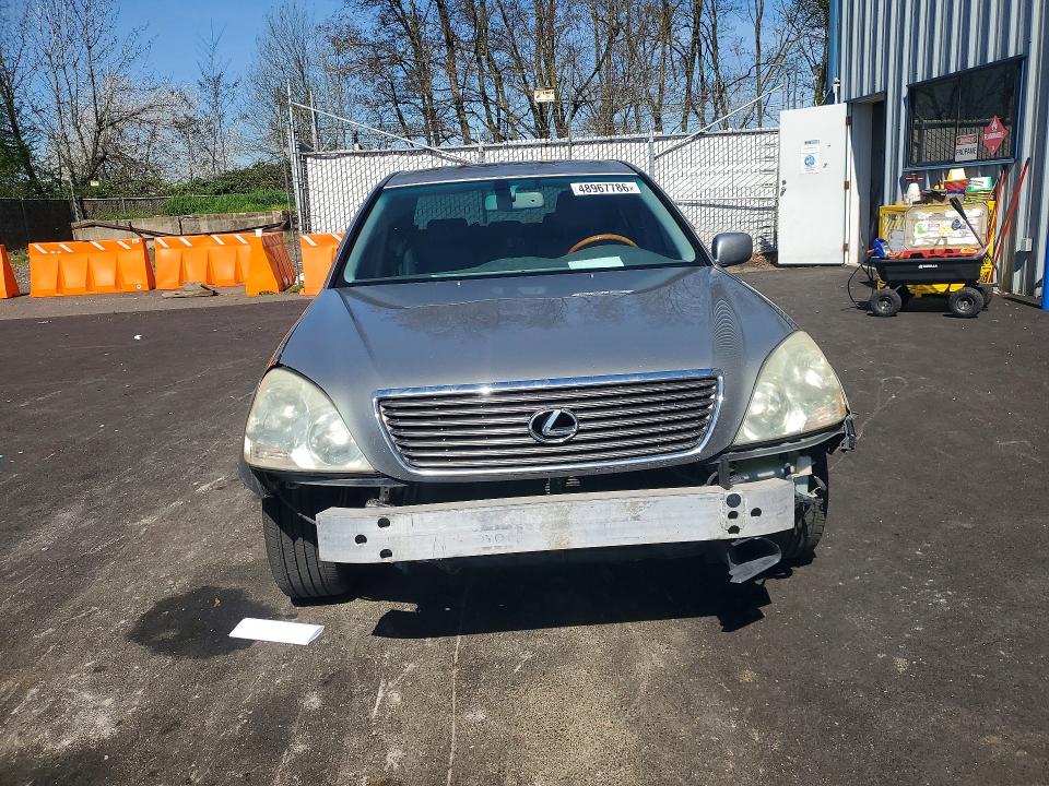 2002 Lexus Ls VIN JTHBN30F220067474 COPART salvage auction — FRONT END, Or - Lien Papers Salvage, sold $175 on 2026-07-27 (photo 5)
