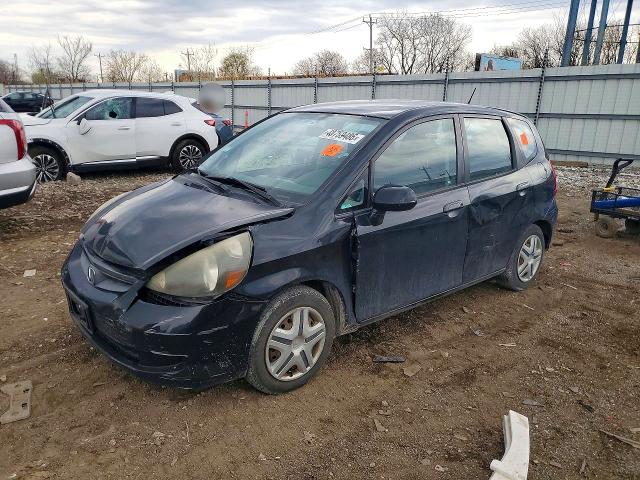 2008 Honda Fit VIN JHMGD38458S034011 COPART salvage auction — FRONT END, ID - SALVAGE CERTIFICATE OF TITLE, sold $375 on 2026-07-24 (photo 1)