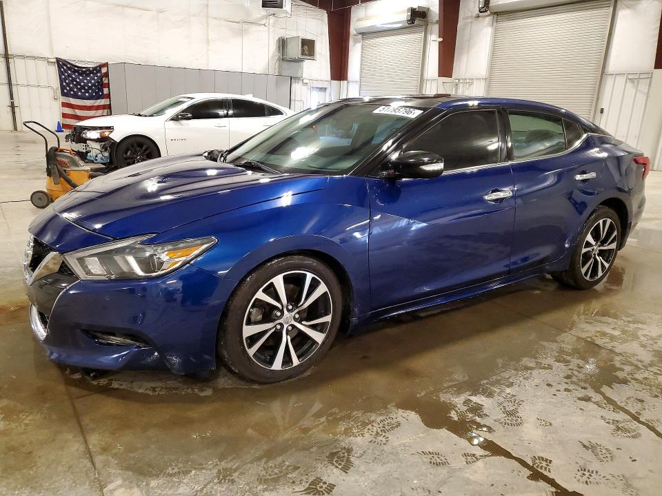 2016 Nissan Maxima VIN 1N4AA6AP3JC401788 COPART salvage auction — FRONT END, Mn - Cert Of Title-Salvage, sold $1,700 on 2026-07-02 (photo 1)