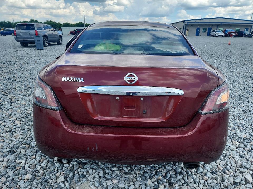 2013 Nissan Maxima VIN 1N4AA5APXDC803287 COPART salvage auction — FRONT END, Fl - Cert Of Ttl-Rebuilt&Slvg Rbld, sold $400 on 2026-07-10 (photo 6)