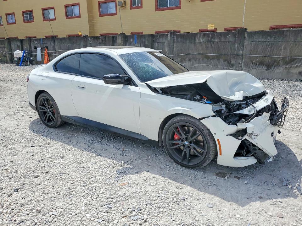 2023 BMW M240i VIN 3MW53CM02P8D62966 COPART salvage auction — Front End, FL - CERT OF TITLE SLVG REBUILDABLE, sold $14,700 on 2026-05-05 (photo 4)