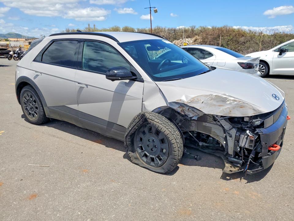 2025 Hyundai Ioniq 5 VIN 7YAKPDDC1SY009108 COPART salvage auction — FRONT END, Hi - Certificate Of Title, sold $2,150 on 2026-07-20 (photo 4)