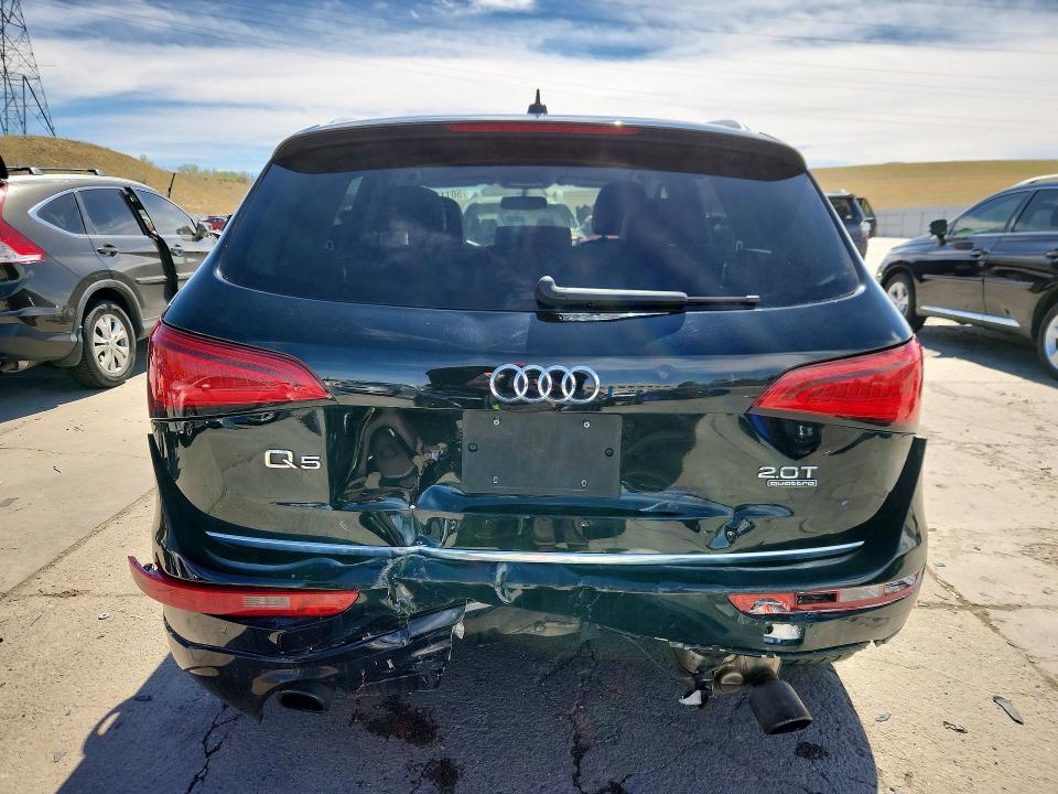 2015 Audi Q5 VIN WA1CFAFPXFA122657 COPART salvage auction — REAR END, Co - Salvage Title, sold $2,000 on 2026-08-05 (photo 6)