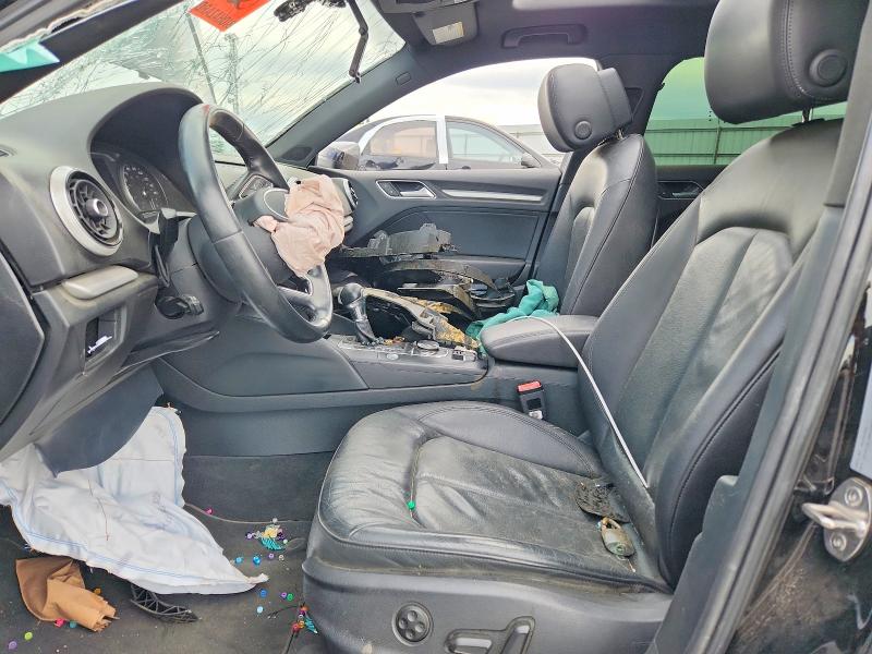 2017 Audi A3 VIN WAUUPBFF4HA047975 COPART salvage auction — FRONT END, Ca - Salvage Certificate, sold $225 on 2026-07-02 (photo 7)