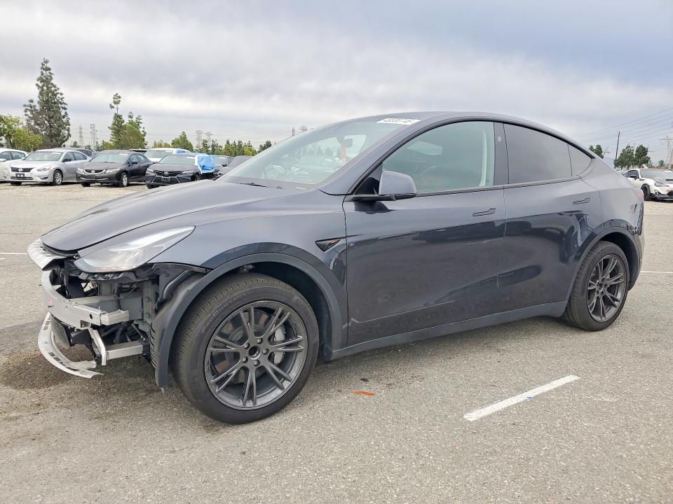 2025 Tesla Model y VIN 7SAYGDED1SF278317 — COPART salvage auction photo