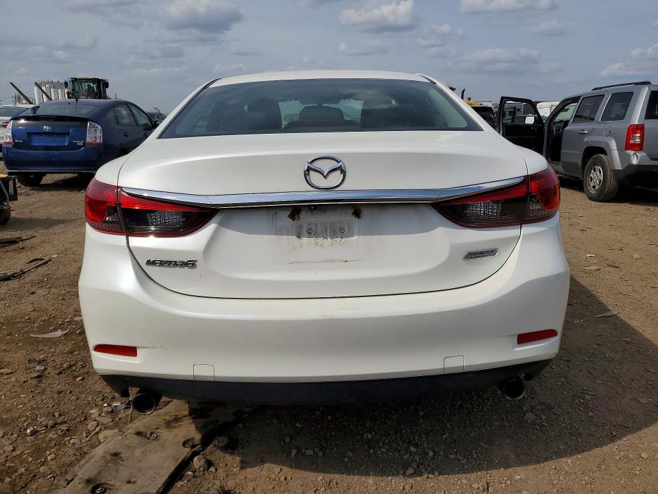 2014 Mazda 6 VIN JM1GJ1U61E1142942 COPART salvage auction — FRONT END, IL - SALVAGE CERTIFICATE, sold $1,200 on 2026-07-17 (photo 6)