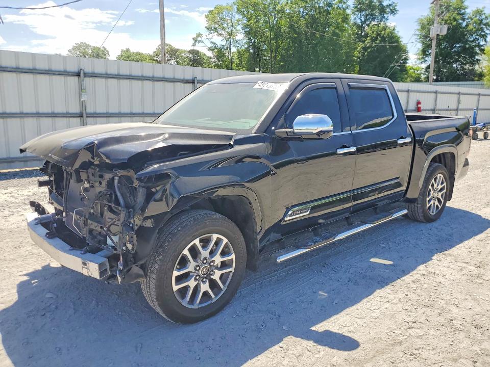 2023 Toyota Tundra VIN 5TFMA5AB4PX019972 COPART salvage auction — FRONT END, Nc - Salvage Certificate Of Title, sold $250 on 2026-07-29 (photo 1)