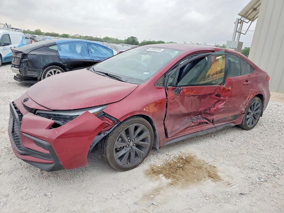 2026 Toyota Camry VIN 5YFS4MCE2PP147979 COPART salvage auction — SIDE, Tx - Salvage Vehicle Title, sold $10 on 2026-07-09 (photo 1)