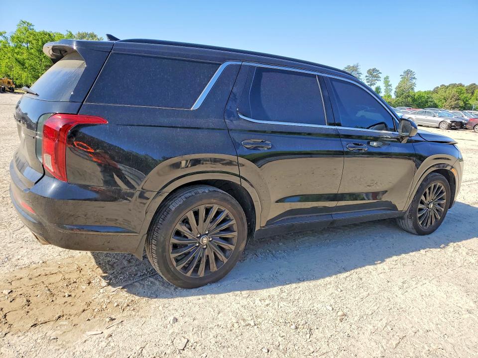2024 Hyundai Palisade VIN KM8R7DGE7RU673736 COPART salvage auction — FRONT END, Id - Salvage Certificate Of Title, sold $7,800 on 2026-07-28 (photo 3)