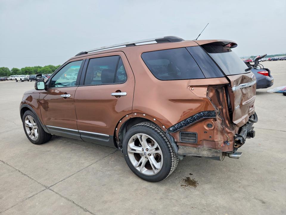 2011 Ford Explorer VIN 1FMHK7F82BGA01711 COPART salvage auction — REAR END, Tx - Salvage Vehicle Title, sold $1,750 on 2026-07-09 (photo 2)