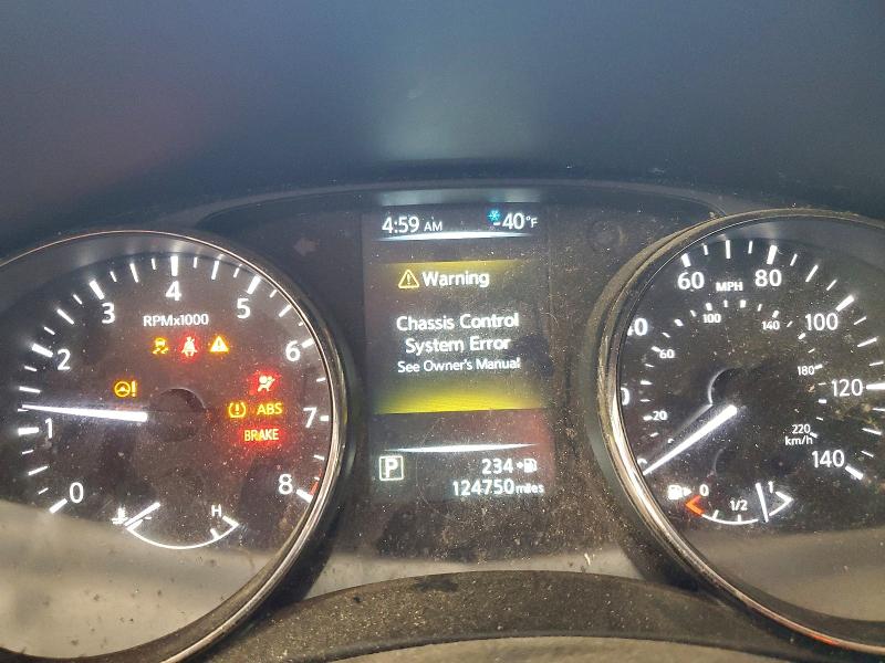 2017 Nissan Rogue VIN JN8AT2MV6HW008629 COPART salvage auction — FRONT END, Ky - Cert Of Title-Salvage, sold $800 on 2026-07-13 (photo 9)