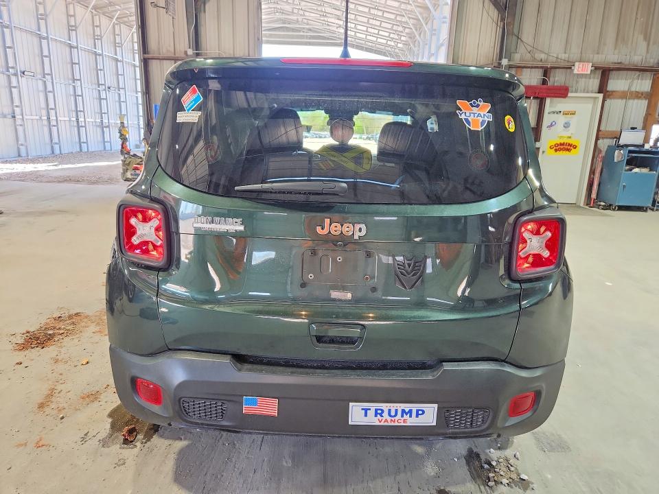 2021 Jeep Renegade VIN ZACNJCAB9MPM58346 COPART salvage auction — SIDE, Mo - Junking Certificate, sold $60 on 2026-07-28 (photo 6)