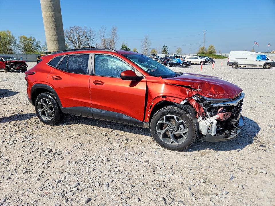 2024 Chevrolet Trax VIN KL77LHE23RC024705 COPART salvage auction — FRONT END, Mi - Cert Of Title-Salvage Vehicle, sold $3,800 on 2026-07-16 (photo 4)