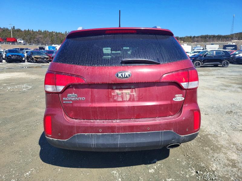 2015 Kia Sorento VIN 5XYKTCA68FG595672 COPART salvage auction — FRONT END, Ns - Cert Of Registration, sold $400 on 2026-07-16 (photo 6)