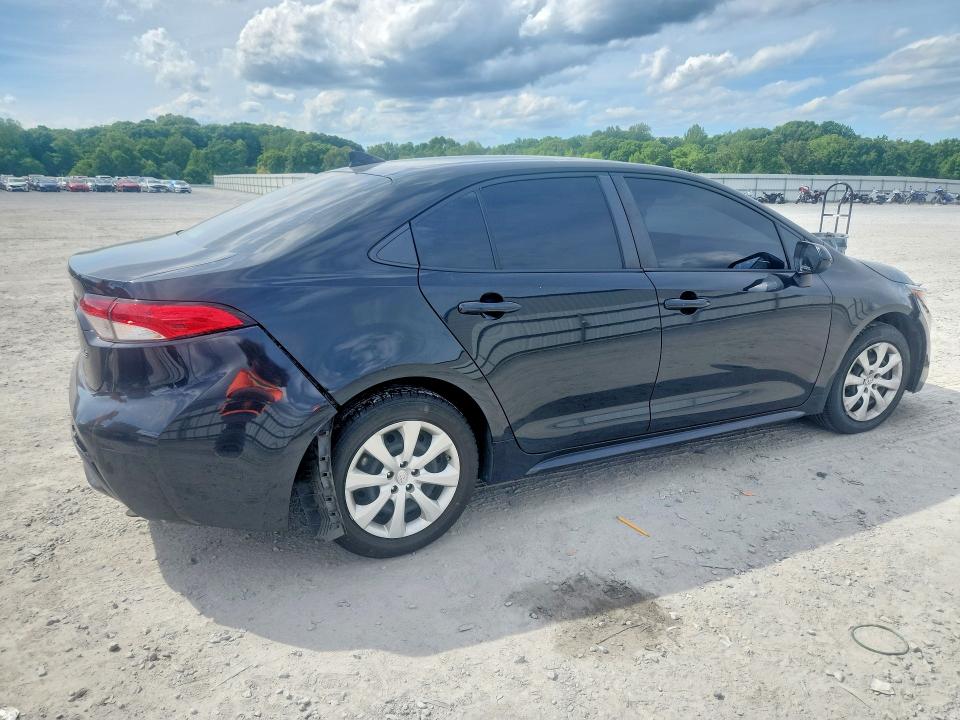 2022 Toyota Corolla VIN JTDEPMAE2NJ222043 COPART salvage auction — REAR END, Nc - Salvage Certificate Of Title, sold $7,000 on 2026-07-22 (photo 3)