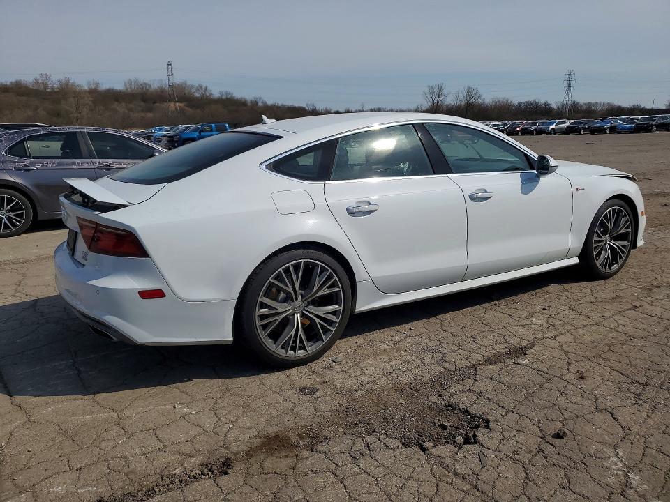 2017 Audi A7 VIN WAU22AFCXHN083152 COPART salvage auction — FRONT END, In - Certificate Of Title, sold $5,300 on 2026-07-09 (photo 3)
