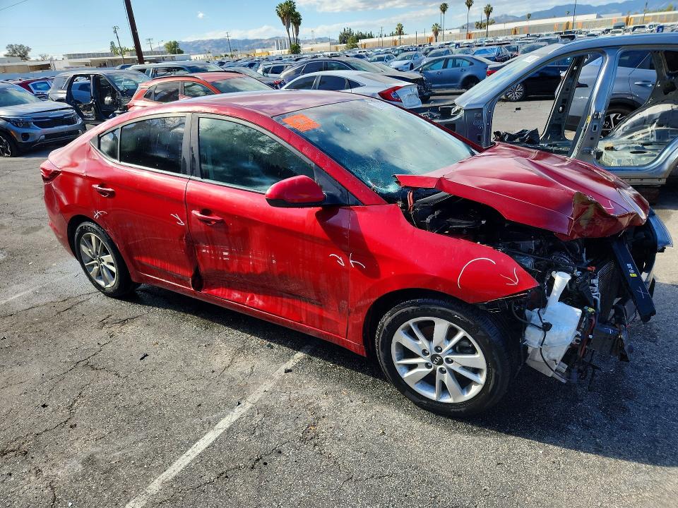 2019 Hyundai Elantra VIN KMHD84LF2KU745826 COPART salvage auction — FRONT END, CA - CERTIFICATE OF TITLE, sold $1,100 on 2026-07-02 (photo 4)