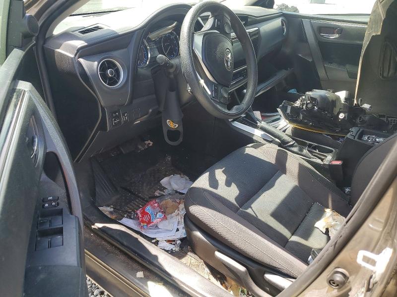 2018 Toyota Corolla VIN 5YFBURHE2JP773836 COPART salvage auction — FRONT END, Nc - Salvage Certificate Of Title, sold $550 on 2026-07-23 (photo 8)