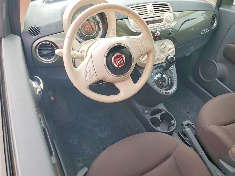 2012 Fiat 500 VIN 3C3CFFAR7CT366626 COPART salvage auction — FRONT END, Nc - Salvage Certificate Of Title, sold $650 on 2026-07-31 (photo 8)