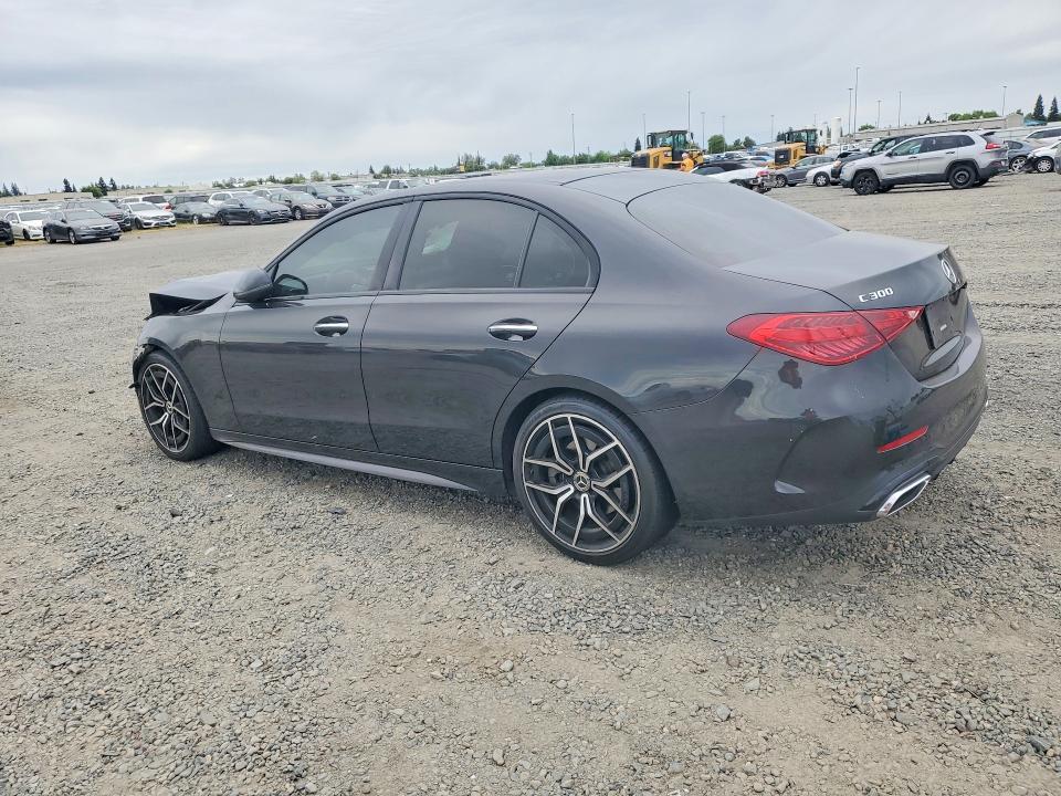 2023 Mercedes-benz C-klasse VIN W1KAF4GB8PR081939 COPART salvage auction — FRONT END, CA, sold $13,700 on 2026-07-14 (photo 2)