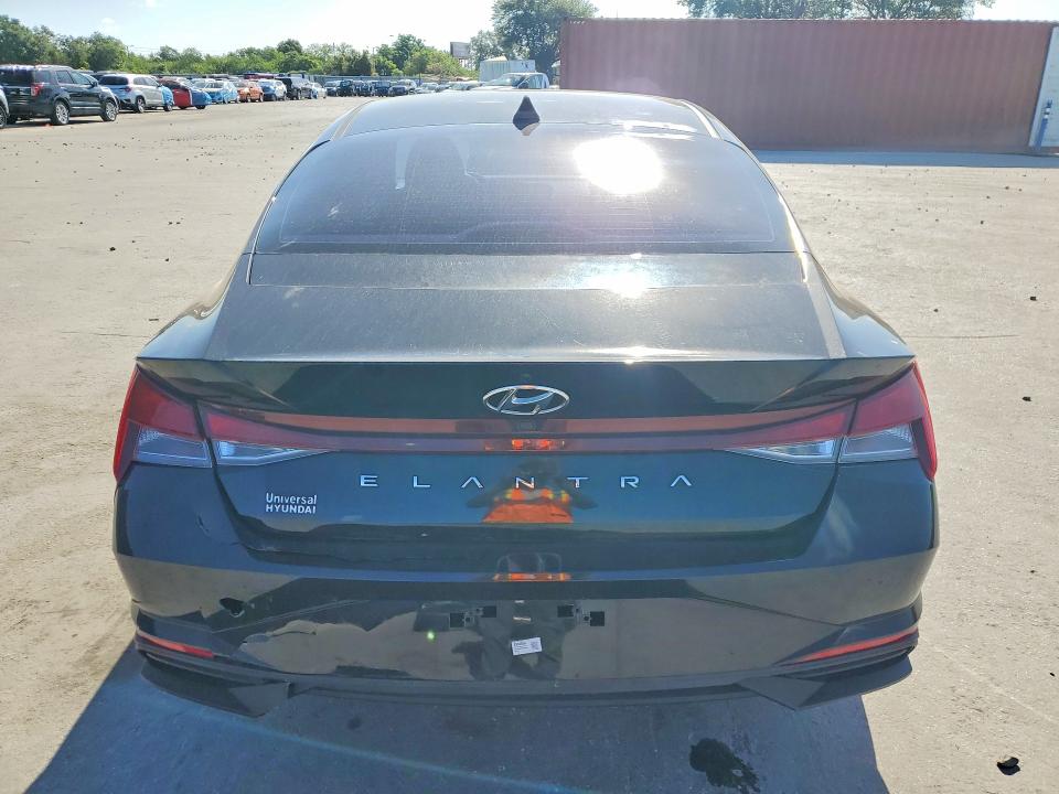 2023 Hyundai Elantra VIN KMHLM4AG0PU505488 COPART salvage auction — REAR END, Fl - Certificate Of Destruction, sold $4,350 on 2026-07-28 (photo 6)