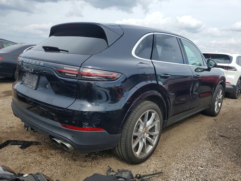 2019 Porsche Cayenne VIN WP1AB2AY9KDA61243 COPART salvage auction — FRONT END, Il - Salvage Certificate, sold $15,800 on 2026-07-21 (photo 3)