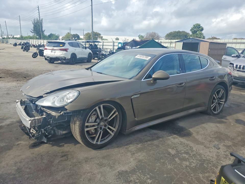 2011 Porsche Panamera VIN WP0AB2A74BL060824 COPART salvage auction — MECHANICAL, FL - CERT OF TITLE SLVG REBUILDABLE (P), sold $975 on 2026-08-19 (photo 1)