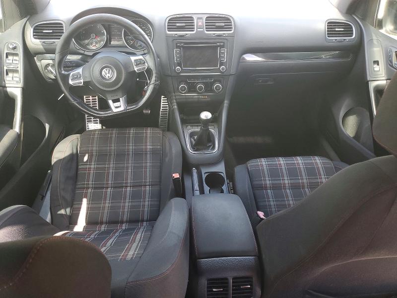 2010 Volkswagen Gti VIN WVWGV7AJXAW313569 COPART salvage auction — FRONT END, FL - CERT OF TITLE SLVG REBUILDABLE, sold $900 on 2026-07-15 (photo 8)