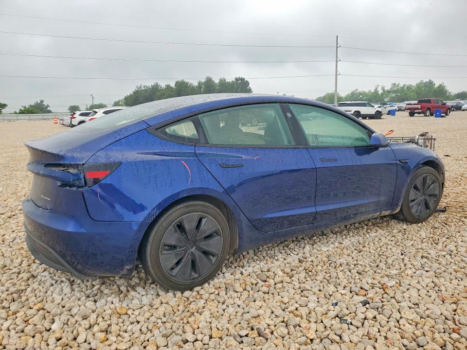 2024 Tesla Model 3 VIN 5YJ3E1EB1RF792396 COPART salvage auction — SIDE, TX, sold $450 on 2026-07-30 (photo 3)